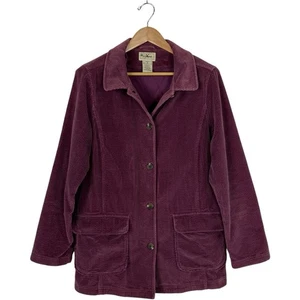 Abrigo L.L.Bean Barn Pana Tareas Extraíble Edredón Forro Púrpura Para Mujer Mediano - Imagen 1 de 17