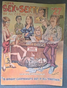 Super Sex to Sexty #27 1972 All Cartoon Special SRI Publishing Has Faults - Bild 1 von 5