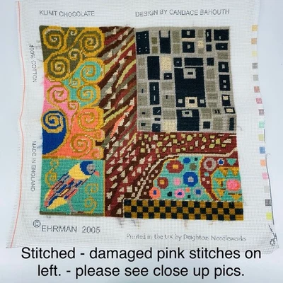 Lienzo Ehrman Klimt Chocolate Candace Bahouth 2005 acabado cosido punta de aguja Foto 1 de 4