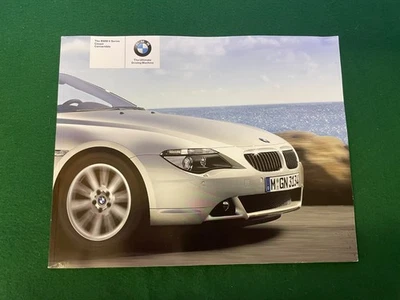 BMW 6 SERIES COUPE & CONVERTIBLE FULL SALES BROCHURE 65 PAGES 2006 - Image 1 of 4