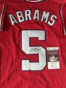 CJ Abrams Washington Nationals Signed Autographed Jersey JSA COA Stud ⭐️ - Picture 1 of 7