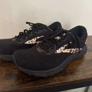 Brooks Glycerin 18 Cheetah Go Wild Black Women’s Size 9.5 Sneakers Leopard - Picture 1 of 8