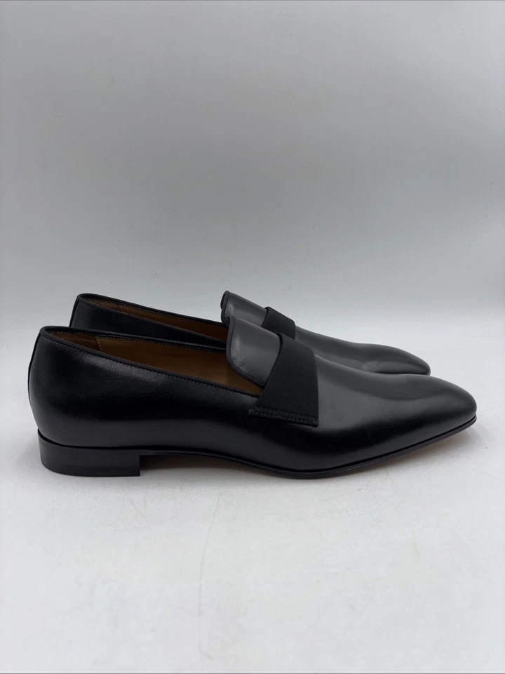 Mocasines de cuero formales negros Paul Stuart HERON para hombre talla 10,5 M Foto 1 de 4