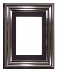 Cuadros de fotos de marco ancho de gama de Bucarest decoración con montaje plata cromo - Imagen 1 de 17