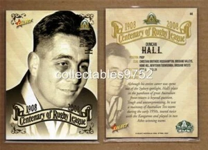 MINT 2008 NRL Select Centenary of Rugby League Duncan Hall 44 - Imagen 1 de 1