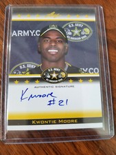 2012 Leaf U.S. Army All American Bowl #TA-KM1 Kwonte Moore RC Auto /125