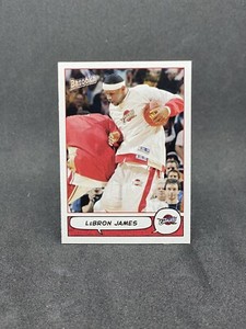 Lebron James 2004-05 Topps Bazooka Mini #100 2nd Year Cavs Lakers
