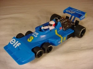 Rare Light Blue Altaya Scalextric Tyrrell P34 F1 #3 Scheckter MINT CM - Foto 1 di 4