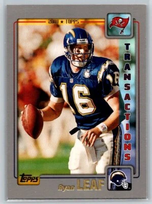2001 Topps #118 Ryan Leaf - Image 1 of 2