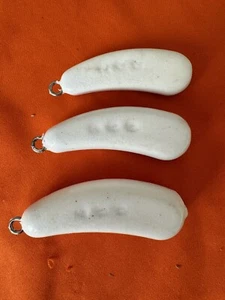 PLOMOS DE FLETÁN NORUEGO 2 X 650g DE ALTA RESISTENCIA QUE BRILLAN EN LA OSCURIDAD BLANCO - Imagen 1 de 4