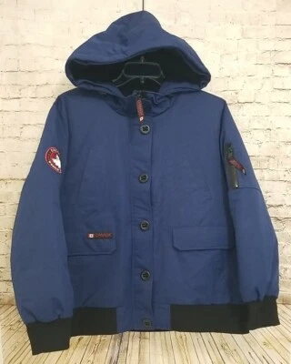 Canada Weather Gear Womens Sz 1X Hooded Parka Blue Winter Coat Snow Jacket READ - Imagem 1 de 4