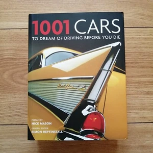 1001 Cars To Dream Of Driving Before You Die Paperback Book - Imagen 1 de 5
