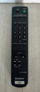 Mando a distancia para reproductor de CD Sony RM-DX200 RM-DX220 RM-DX250 ORIGINAL FABRICANTE DE EQUIPOS ORIGINALES PROBADO - Imagen 1 de 3