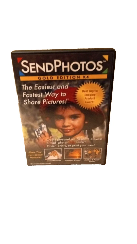 Send Photos - Gold Edition V.4 (Software, CD) from Novatix, 2 cd set - Image 1 of 1