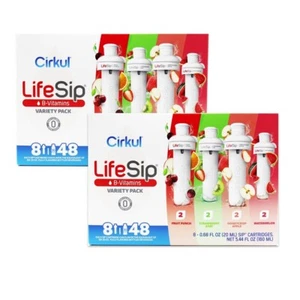 2 Pack Cirkul LifeSip Fruity B-Vitamins Zero Sugar Flavor Cartridge 16 ct 5/2026 - Picture 1 of 4