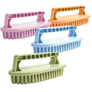 2 Pcs Multi Purpose Heavy Duty Utility Kitchen Bathroom Cleaning Scrub Brush - Picture 1 of 5