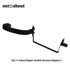 Adaptateur double carrycot OUT 'N' ABOUT Nipper 1 « flambant neuf dans sa boîte »