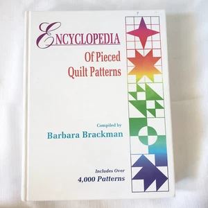 Enzyklopädie der zusammengesetzten Quiltmuster von Barbara Ann Brackman (1993, Hardcover) - Bild 1 von 11