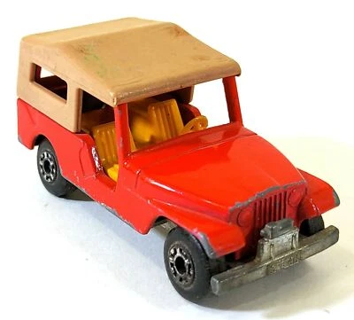 Matchbox Superfast No 53 CJ6 Jeep 1977 Vintage Toy Car Diecast O614 - Image 1 of 3
