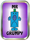 Mr Grumpy 2Oz Gold Tobacco Tin,Stash Can,Storage Tin