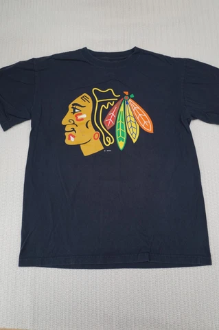 Chicago Blackhawks Shirt Mens Large Black Graphic NHL Hockey 88 Kane Pro Edge Cover