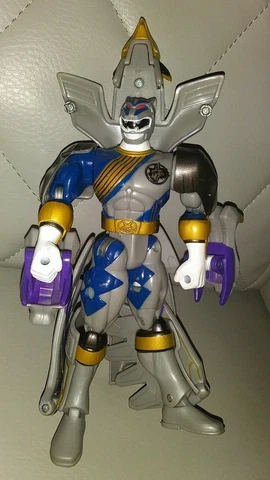 2002 BANDAI POWER RANGERS WILD FORCE EAGLE BIRD GRAY WING ACTION FIGURE RARE Cover