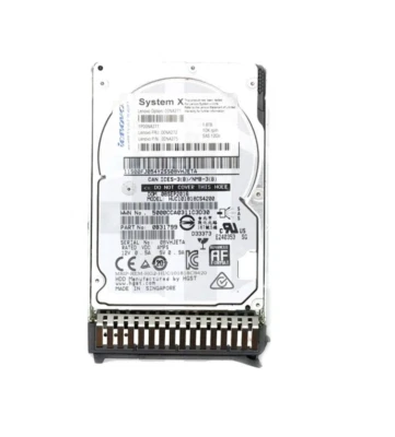 00NA271 Lenovo / IBM 1.8TB 10K 12GBps SAS 2.5" G3HS 512e HDD 00NA272 00NA275 - Image 1 of 2