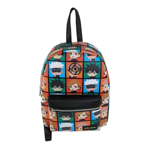 Jujutsu Kaisen Chibi Grid Figuren Rucksack Büchertasche Neu mit Etikett Bioworld heißes Thema - Bild 1 von 4