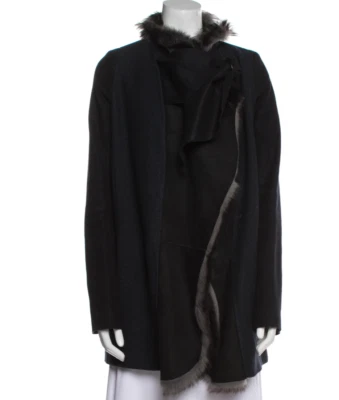 Abrigo de cuero de oveja Vanessa Bruno talla F 38 UK 10 US 6 Foto 1 de 4
