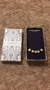 Neu 🍀Lucky Brand Bring Lucky Halskette mit Box - Bild 1 von 7