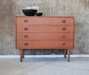 Hansen & Guldborg Teak Kommode Sideboard 60er Danish Mid-Century 60s Cabinet - Bild 1 von 11