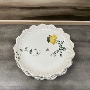Pottery Barn Monique Lhuillier Positano Outdoor Melamine Salad Plates Set/4 Read - Picture 1 of 7