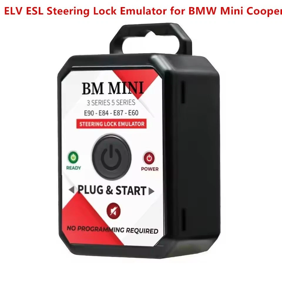 for BMW Mini Cooper E84 E87 E90 3 5 Series ELV ESL Steering Lock Emulator Foto 1 de 1