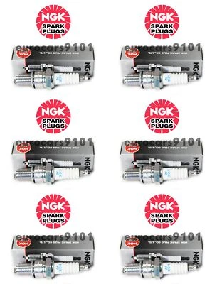 Juego de 6 bujías Volkswagen Transporter NGK 4922 BR6ES Foto 1 de 2