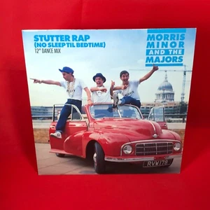 MORRIS MINOR & MAJORS Stutter Rap No Sleep Til Bedtime 1987 UK 12" vinyl single - Picture 1 of 4