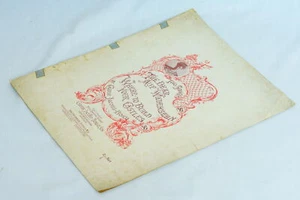 Carrie Jacobs Bond Where To Build Your Castles 1899 Antique Sheet Music - Picture 1 of 4
