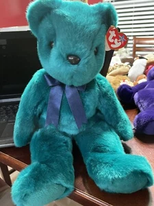 "Beanie Babies Kollektion blaugrün ""Teddy""" - Bild 1 von 7