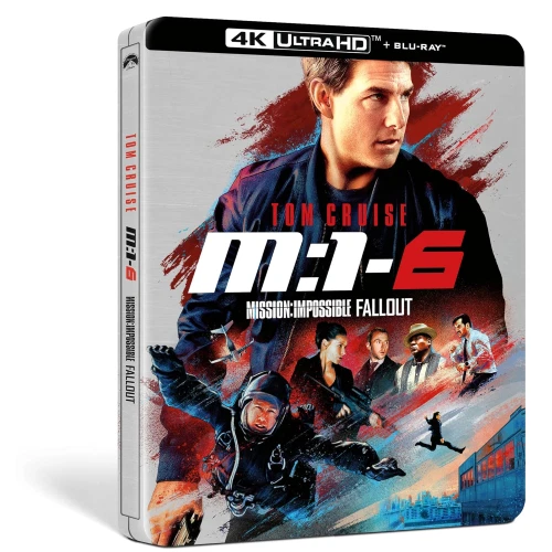 PARAMOUNT MISSION IMPOSSIBILE 6 Fallout (Steelbook) (4K UHD + 2 Blu-ray)