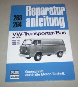 Manuale di Riparazione VW T2 Transporter / Bus - 1700, 1800, 2000 CM ³ - Da 1973 - Foto 1 di 2