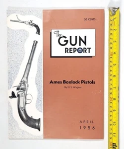 The Gun Report Magazine-AMES BOXLOCK PISTOLS, APRIL 1956VOL. I NO. 11 - Imagen 1 de 4
