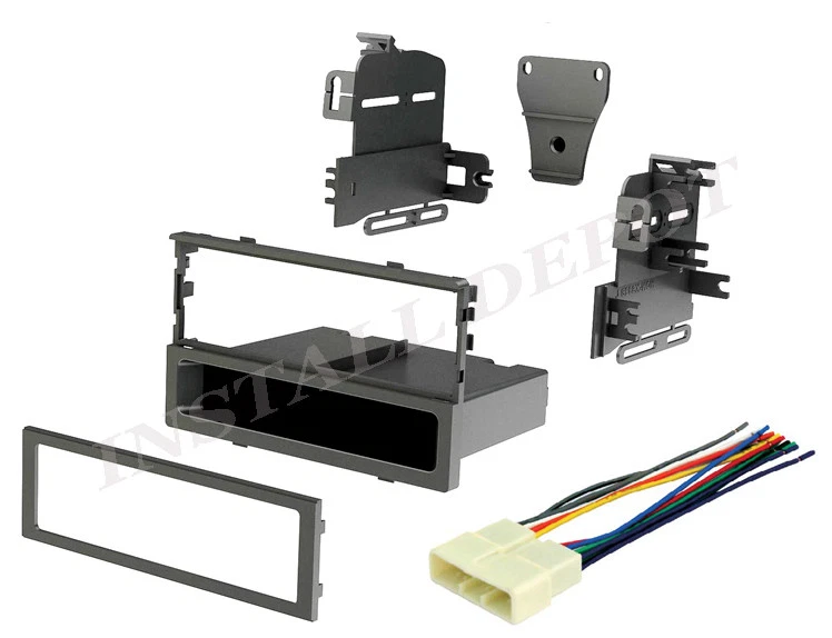 Kit de panel de bisel de montaje para tablero de CD estéreo para automóvil Honda Acura + arnés Foto 1 de 1