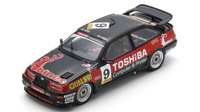 Modellino auto scala 1:43 Spark Model  FORD SIERRA RS COSWORTH N.9 24 H SPA 1... - Immagine 1 di 1