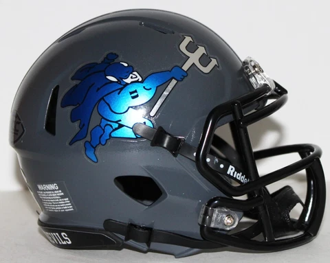 2016 Duke Blue Devils Custom Riddell Mini Helmet vs UNC - 1942 Tribute Cover