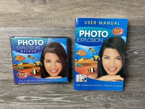 Photo Explosion Deluxe Complete Digital Photo Studio 4 Discs And User Manual - Picture 1 of 4