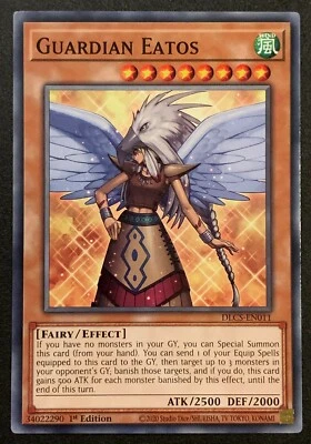Guardian Eatos | DLCS-EN011 | Common | 1st Edition | Dragons of Legend | YuGiOh - Image 1 of 3