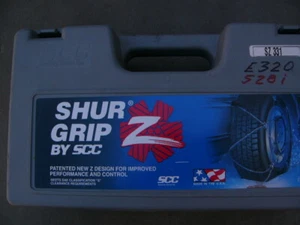 SHUR GRIP Z Cable Tire Snow Chains - # SZ 331 Used 1 time - Picture 1 of 4