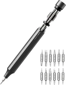 24 in 1 Multi Bit Mini Schraubendreher Set magnetisch, manueller Präzisionsschraubendreher, - Bild 1 von 6