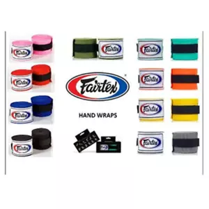 Guanti interni Fairtex Impacchi a mano boxe bende palestra MuayThai Lucky 10 colori HW2 - Foto 1 di 41
