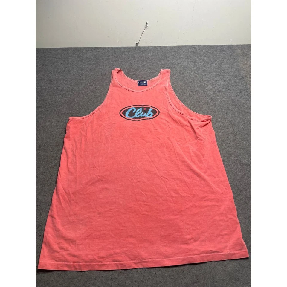 Винтажный клуб XL коралл Майка выбор конкурента логотип графический Athletic XL - Изображение 1 из 4