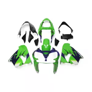 Green Black Fairing Kit For Kawasaki ZX9R NINJA 2000 2001 ZX-9R 00 01 Bodywork - Picture 1 of 8